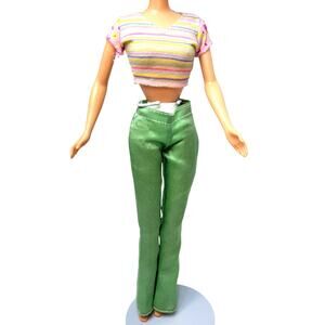 Mod Barbie Doll Pants Top Outfit